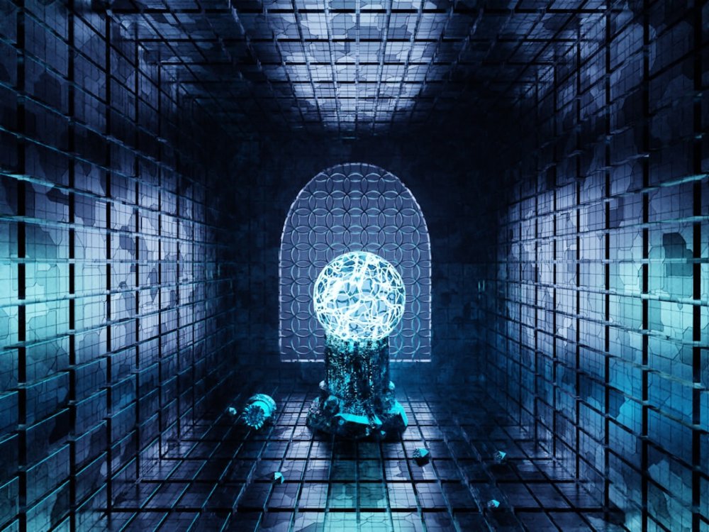 Изображение cybersecurity network, ai security, neural network, firewall protection